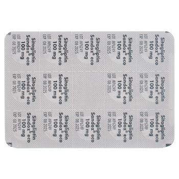 SITAGLIPTIN Sandoz eco film tablet 100 mg