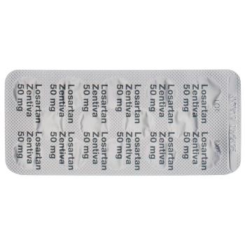 Losartan Zentiva film tablets 50 mg 98 pcs