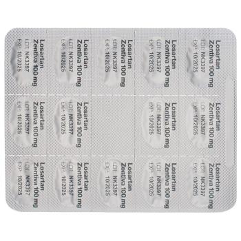 Losartan Zentiva film tablets 100 mg 98 pcs