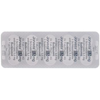 JORVEZA orodispersible tablet 0.5 mg