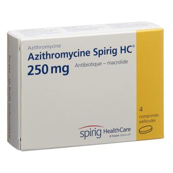 AZITHROMYCIN Spirig HC 250 mg