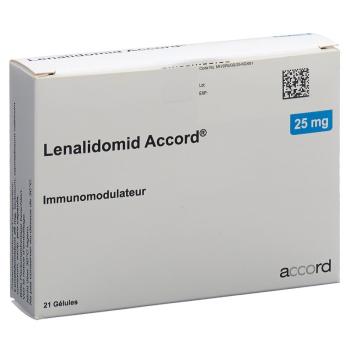 LENALIDOMIDE Accord Caps 25 mg