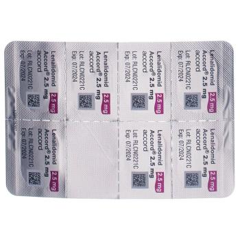 LENALIDOMID Accord Kaps 2.5 mg