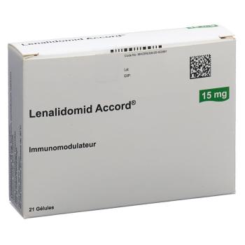 LENALIDOMIDE Accord Caps 15 mg