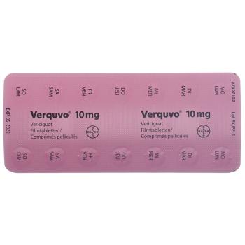 VERQUVO Filmtabl 10 mg