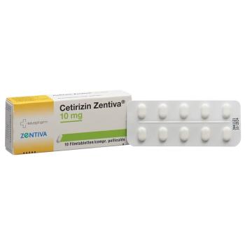 Cetirizin Zentiva Filmtabl 10 mg 50 pcs