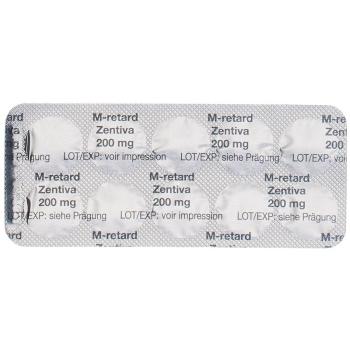 M-RETARD Zentiva Ret Tabl 200 mg