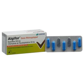 Algifor Dolo Rhinogrippal Caps 20 pcs