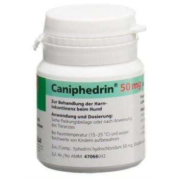 CANIPHEDRIN Tabl 50 mg ad us vet.