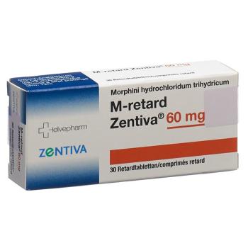 M-retard Zentiva Ret Tabl 60 mg Blist 30 pcs