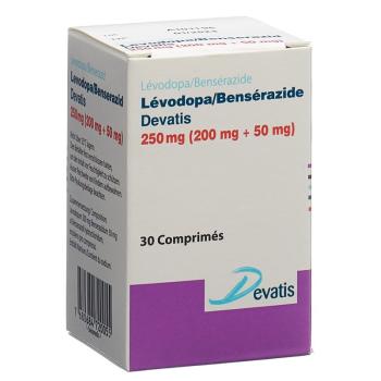 LEVODOPA/BENSERAZIDE Devatis Tabl 250 mg