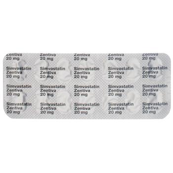 SIMVASTATIN Zentiva Filmtabl 20 mg