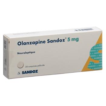 OLANZAPINE Sandoz film tablets 5 mg