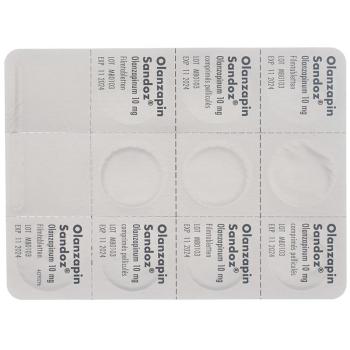 OLANZAPINE Sandoz film tablets 10 mg