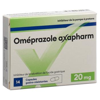 OMEPRAZOL axapharm Kaps 20 mg