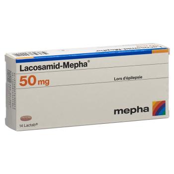 LACOSAMID Mepha Lactab 50 mg