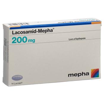 Lacosamid-Mepha Lactab 200 mg 56 pcs