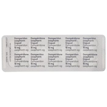 DOMPERIDONE axapharm lingual 10 mg