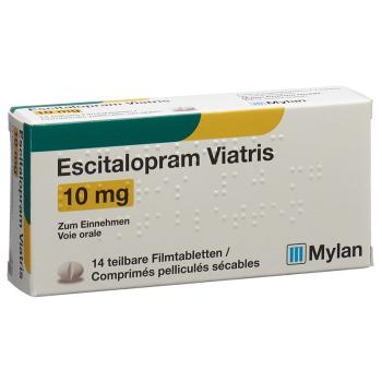 Escitalopram Viatris Filmtabl 10 mg 14 pcs