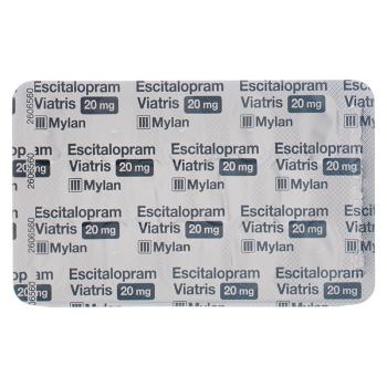 Escitalopram Viatris Filmtabl 20 mg 98 pcs