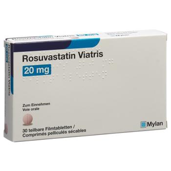 Rosuvastatin Viatris Filmtabl 20 mg 105 pcs