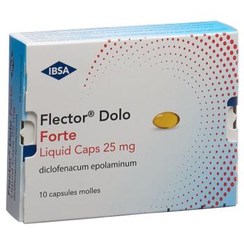 Flector Dolo Forte liquiduid capsules 25 mg 10 pcs