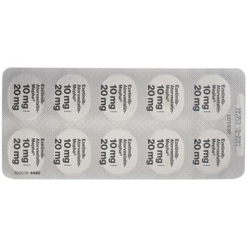EZETIMIB Atorvast Mepha film-coated tablets 10mg/20mg
