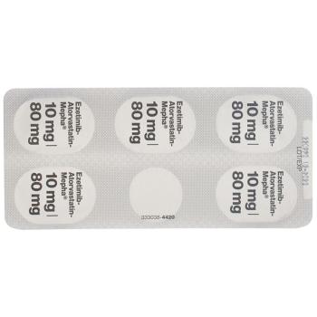 EZETIMIB Atorvast Mepha film-coated tablet 10mg/80mg