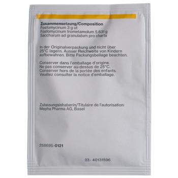 Fosfomycin-Mepha 3g Powder For Oral Solution Bag