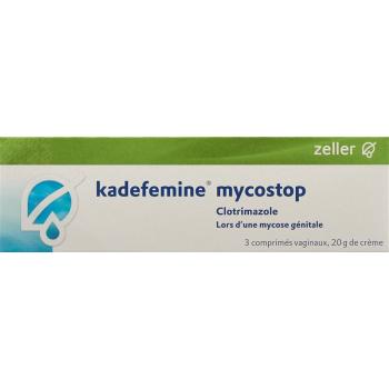 KADEFEMIN Mycostop Combo Pack 3 Vag Tabl+20g Cream