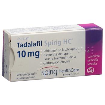 TADALAFIL Spirig HC Filmtabl 10 mg