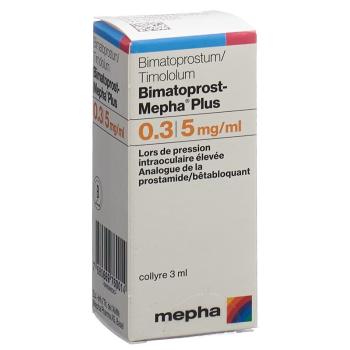 BIMATOPROST Mepha Plus Gtt Opht