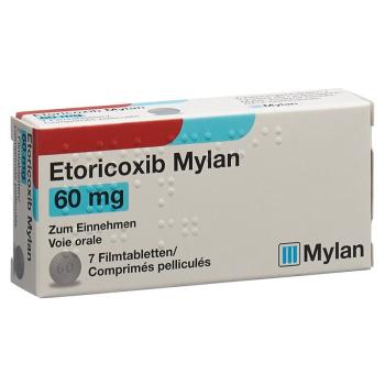 Etoricoxib Mylan Filmtabl 60 mg 7 pcs