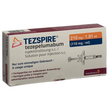 TEZSPIRE Inj Lös 210 mg/1.91ml Fertspr