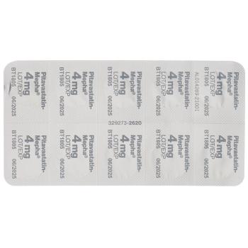 Pitavastatin-Mepha Filmtabl 4 mg 30 pcs