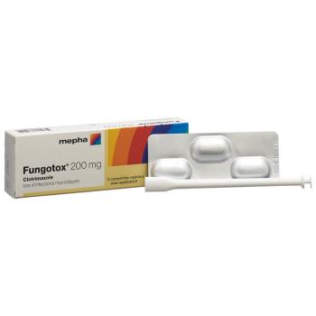 Fungotox Vag Tabl 200 mg 3 pcs