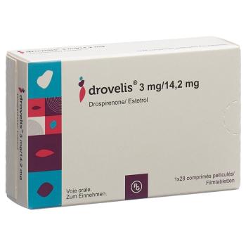 DROVELIS film tablets 3 mg/14.2 mg