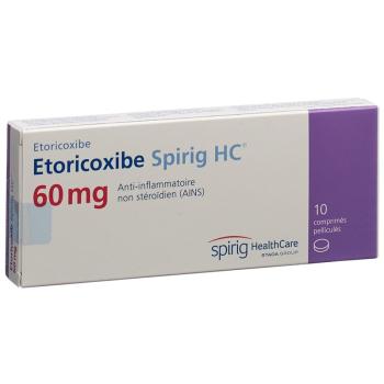ETORICOXIB Spirig HC film tablets 60 mg