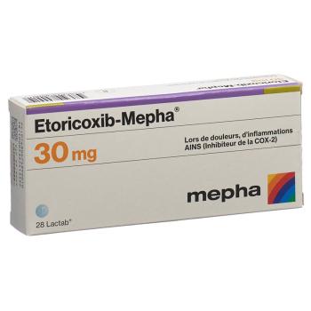 Etoricoxib-Mepha Lactab 30 mg 28 pcs