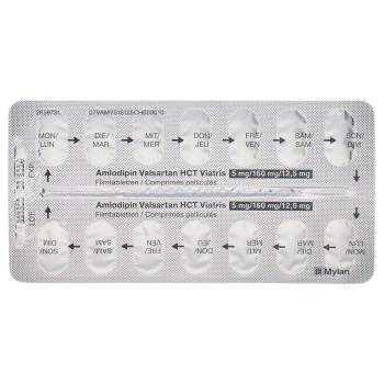 AMLODIPINE VALSARTAN HCT Viatris 5/160/12.5