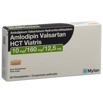 AMLODIPINE VALSARTAN HCT Viatris 10/160/12.5