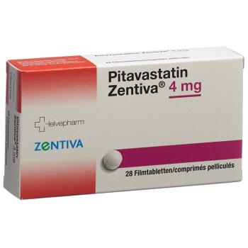 Pitavastatin Zentiva Filmtabl 4 mg 84 pcs