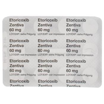 ETORICOXIB Zentiva Filmtabl 60 mg
