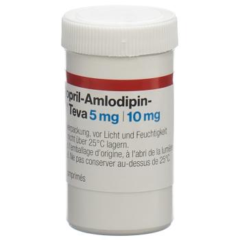 Perindopril-Amlodipin-Mepha Teva Tabl 5mg/10mg Ds 90 pcs