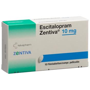 ESCITALOPRAM Zentiva film tablets 10 mg
