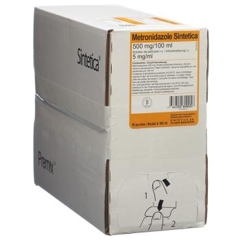 METRONIDAZOLE Sintetica 500 mg/100ml