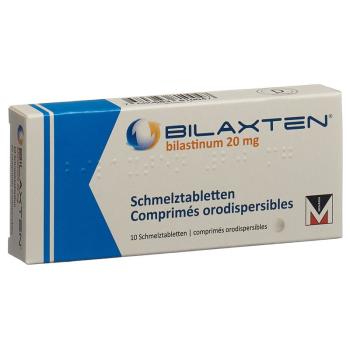 Bilaxten Melting Tabl 20 mg 50 pcs