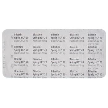 BILASTIN Spirig HC Tabl 20 mg