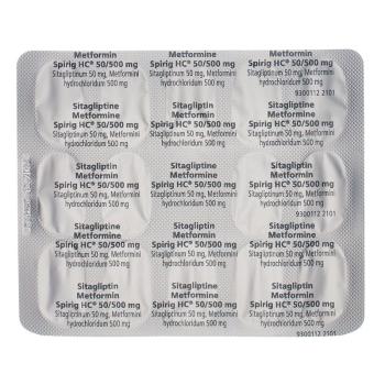 SITAGLIPTIN Metform Spirig HC 50/500mg