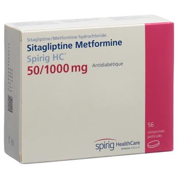 SITAGLIPTIN Metform Spirig HC 50/1000mg